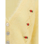 Alessandra Rich Mohair Cardigan with embroidery AL-FABX41839088-IT40 | M