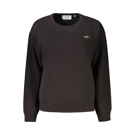 Pepe Jeans Black Cotton Women Sweater PE-39435-XS