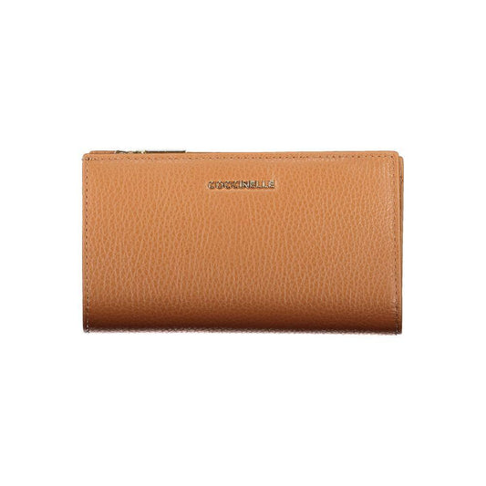 Coccinelle Brown Leather Women Wallet CO-39524