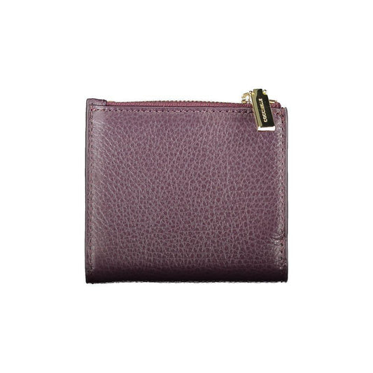 Coccinelle Purple Leather Women Wallet CO-39525