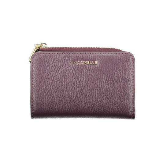 Coccinelle Purple Leather Women Wallet CO-39527