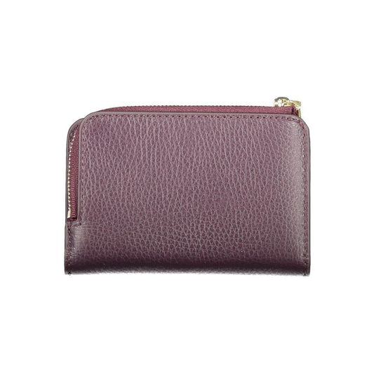 Coccinelle Purple Leather Women Wallet CO-39527