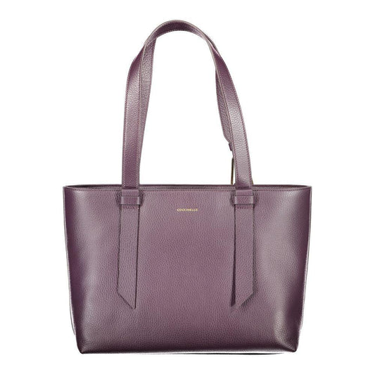 Coccinelle Purple Leather Women Handbag CO-39538