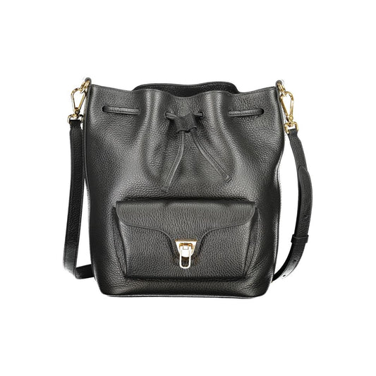 Coccinelle Black Leather Handbag