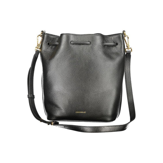 Coccinelle Black Leather Women Handbag CO-39543