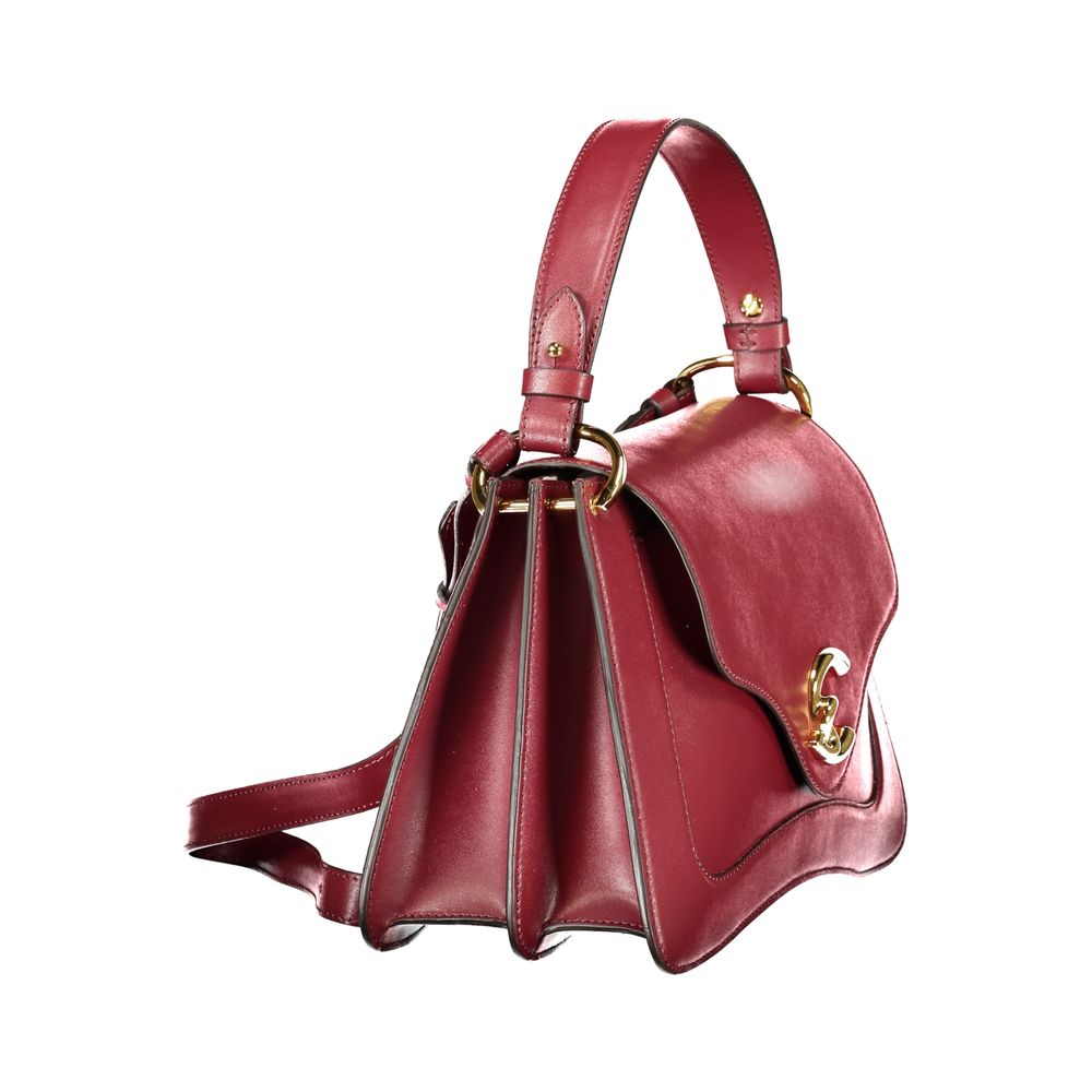 Coccinelle Purple Leather Handbag
