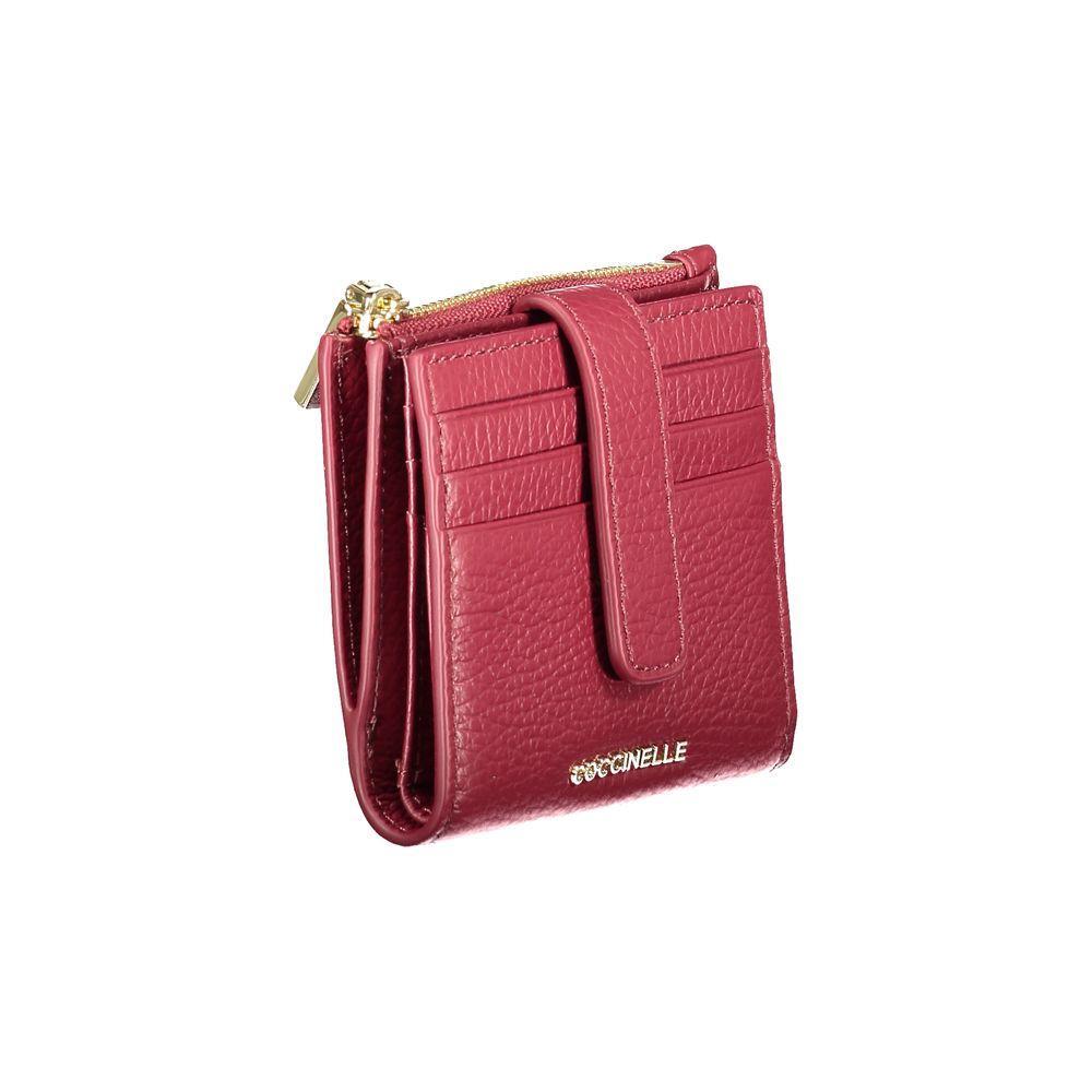 Coccinelle Purple Leather Women Wallet CO-39551