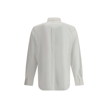 Saint Laurent White Cotton Dress Shirt