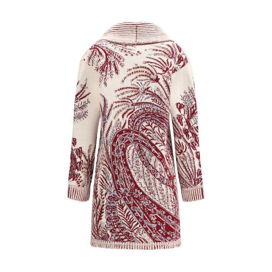 Etro Wool and cotton maxi Cardigan ET-WRKE0162AQ165X0801-IT38 | S
