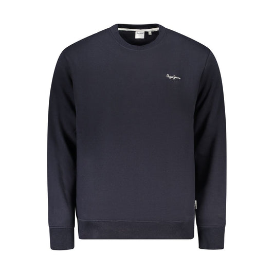 Pepe Jeans Blue Cotton Men Sweater PE-39601-S