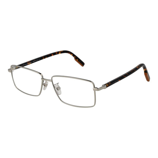 Ermenegildo Zegna Silver Metal Glasses (Frames)