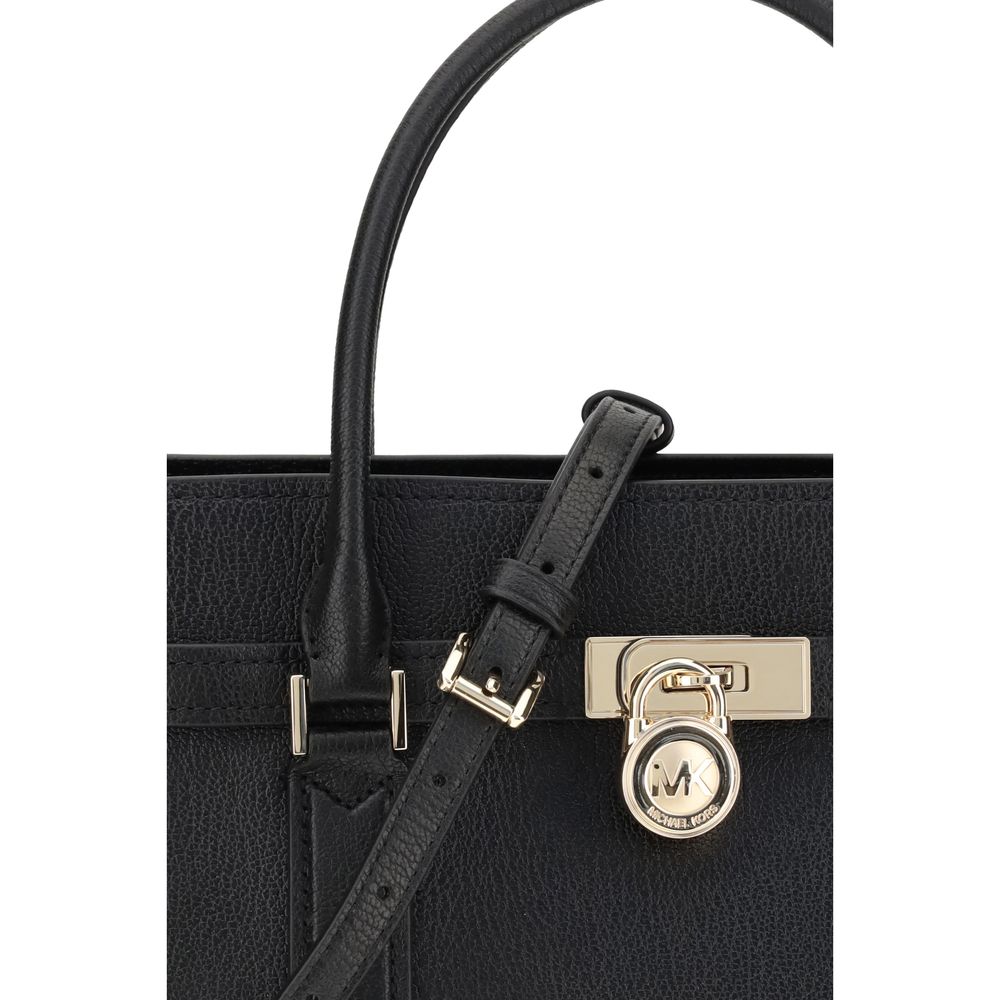 Michael Kors Black Calf Leather Bos Taurus Shoulder Bag