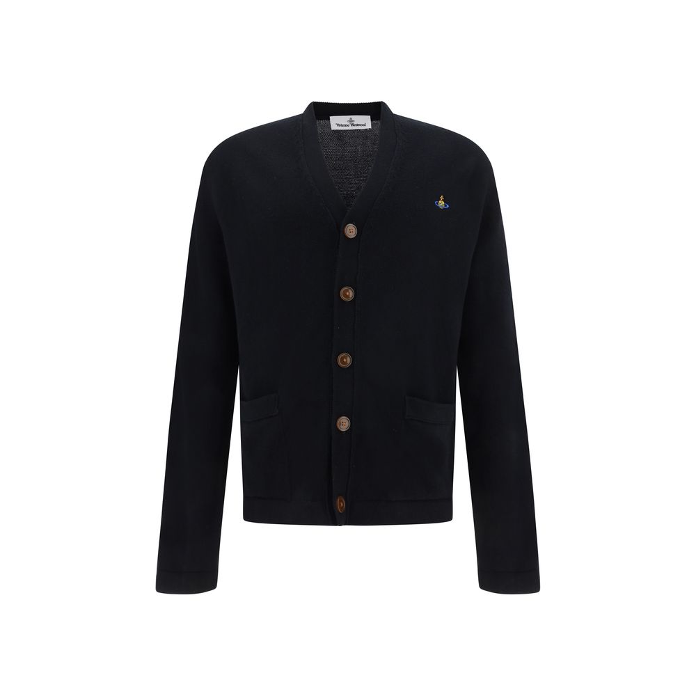 Vivienne Westwood Black Cotton Cardigan