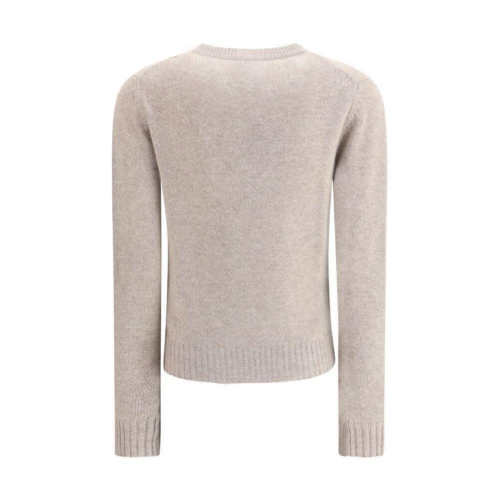 Allude Beige Cashmere Cashmere Sweater