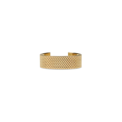 Jil Sander Gold Brass Bracelet