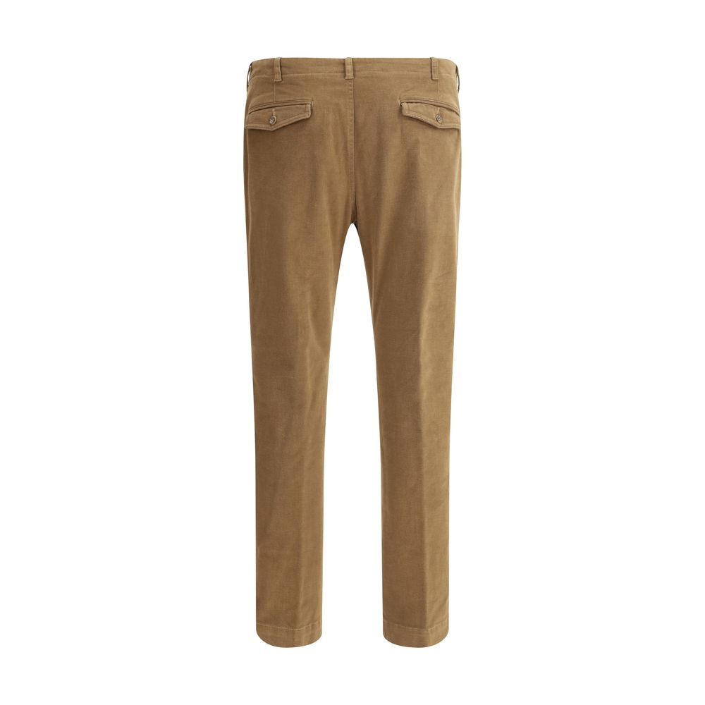 Germano Brown Cotton Pants