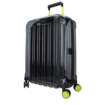 Piquadro Gray Polycarbonate Luggage And Travel with USB output and TSA closure