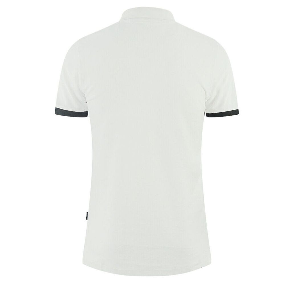 Aquascutum White Cotton Men's Polo Shirt
