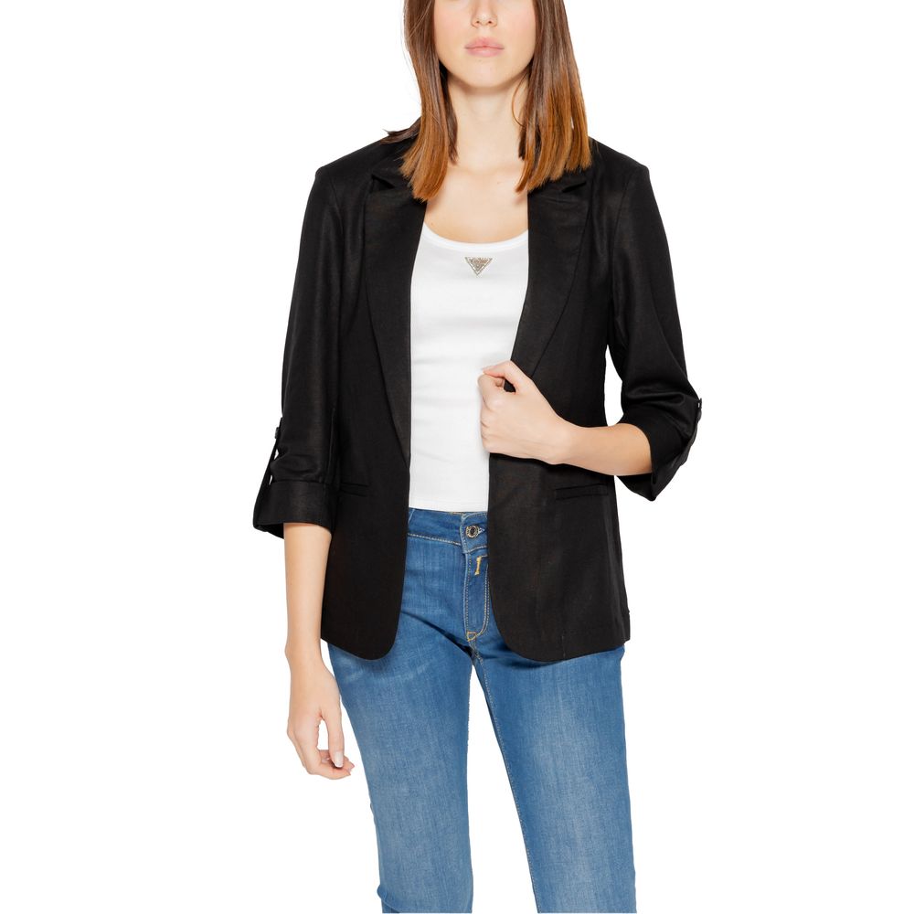 Only Black Linen Blazer