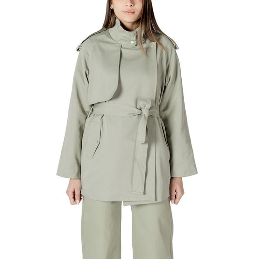 Morgan De Toi Bicolor Cotton Parka