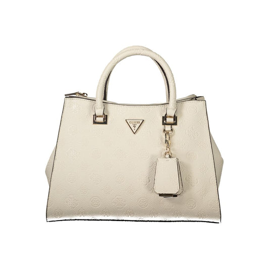 Guess Jeans Beige Polyethylene Women Handbag