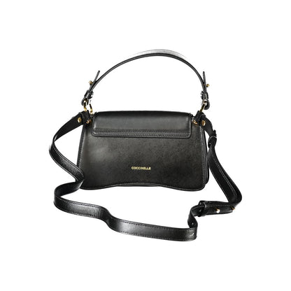 Coccinelle Black Leather Handbag