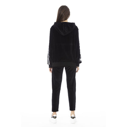 Baldinini Trend Black Cotton Tracksuit