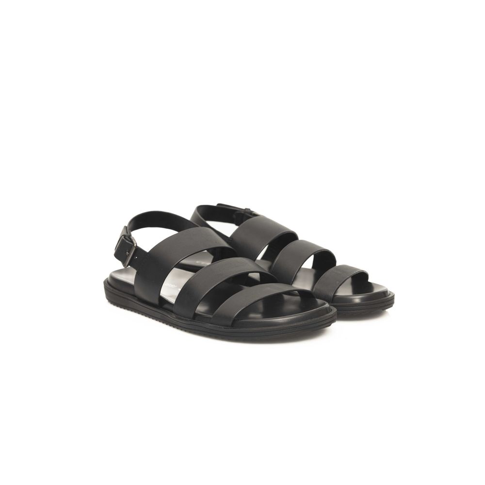 Cerruti 1881 Black Cowhide Sandal
