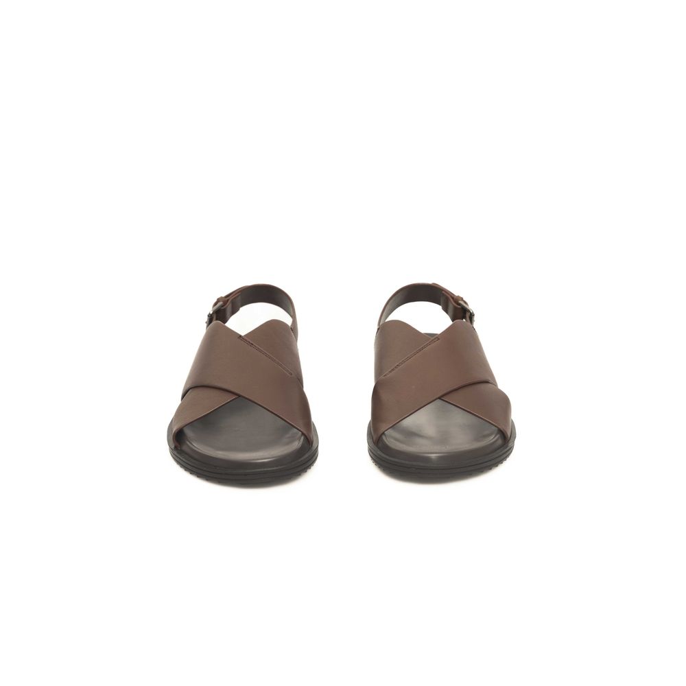 Cerruti 1881 Brown Cowhide Sandal
