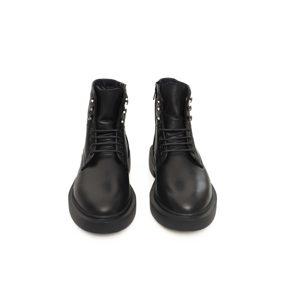 Cerruti 1881 Black Calfskin Boot