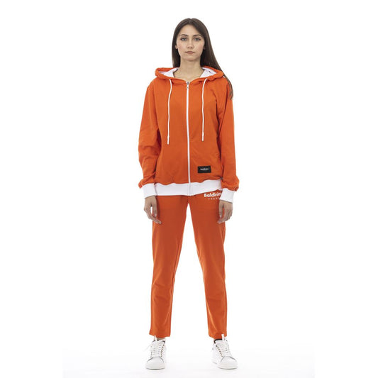 Baldinini Trend Orange Cotton Tracksuit