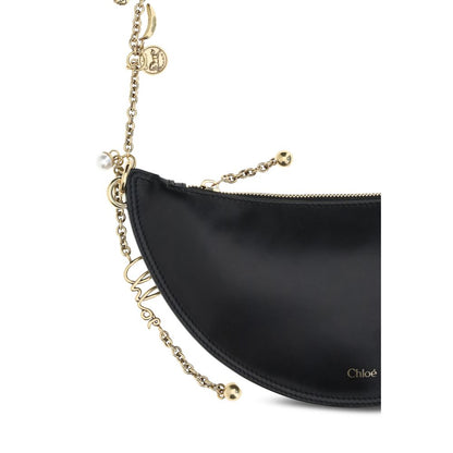 Chloé Black Lamb Ovis Aries Aries Shoulder Bag