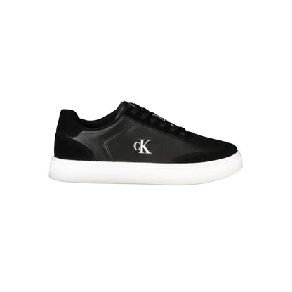 Calvin Klein Nero Polyurethane Men Sneaker 1728,67403481248,Athletic - Sneakers - Shoes,Black,Calvin Klein,EU40/US7,EU43/US10,EU44/US11,EU45/US12,Men,New with tags,Shoes,Sneakers - Shoes
