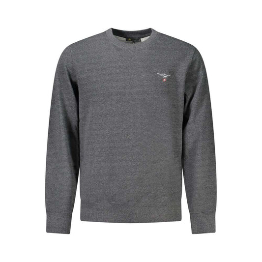 Accademia Militare Gray Cotton Men Sweater