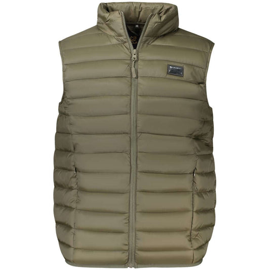 Cavalli Class Verde Polyester Mens Jacket
