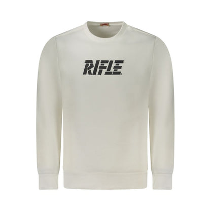 Rifle Bianco Cotton Men Sweatshirt