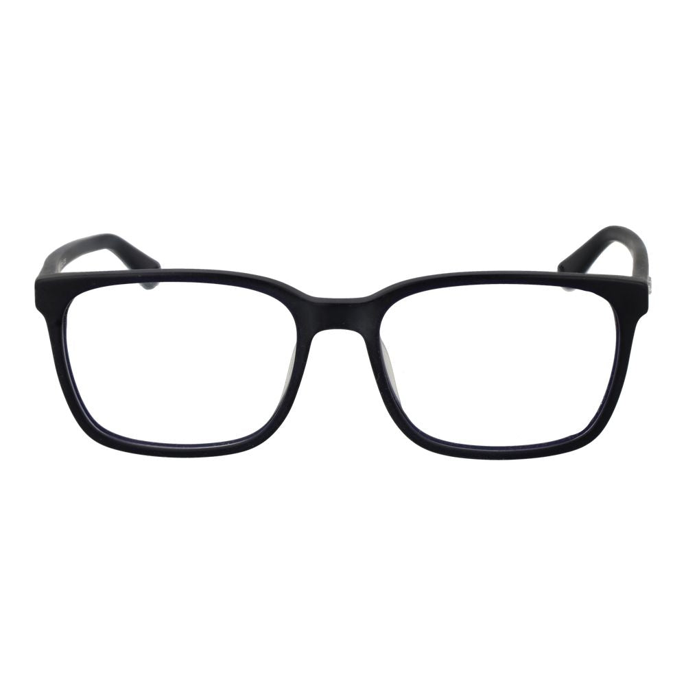 Police Blue Cellulose Acetate Glasses (Frames) for men with full-rim rectangle style and demo lenses.