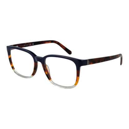 Guess Multicolor Acetate Glasses (Frames) for men, rectangle full-rim, multicolor frame, spring hinge, includes branded case.
