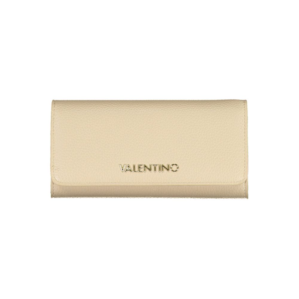Mario Valentino Beige Polyurethane Women Wallet