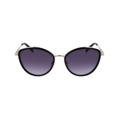 Longchamp Gold Metal Sunglasses