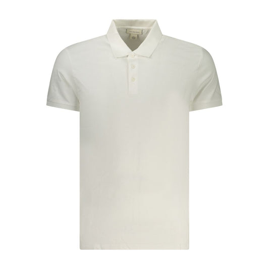 Calvin Klein Bianco Cotton Men Polo