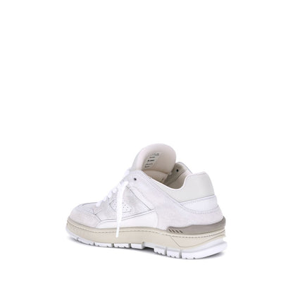 Axel Arigato Beige Calf Leather Bos Taurus Athletic Sneakers