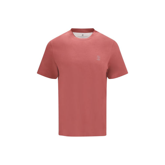 Brunello Cucinelli Multicolor Cotton Long Sleeve T-Shirt