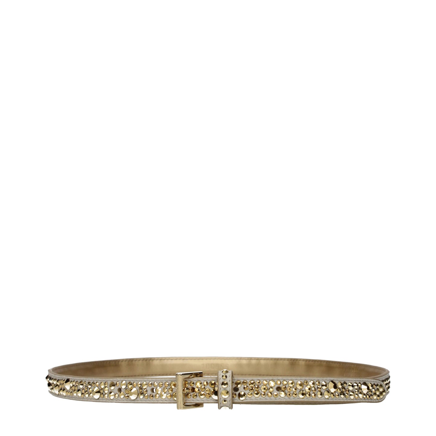 Prada Gold Leather Regular Belt1728,75 cm / 30 Inches,75667636384,Accessories,Belts - Accessories,Gold,New with tags,Prada,Regular Belts - Belts - Accessories,Women
