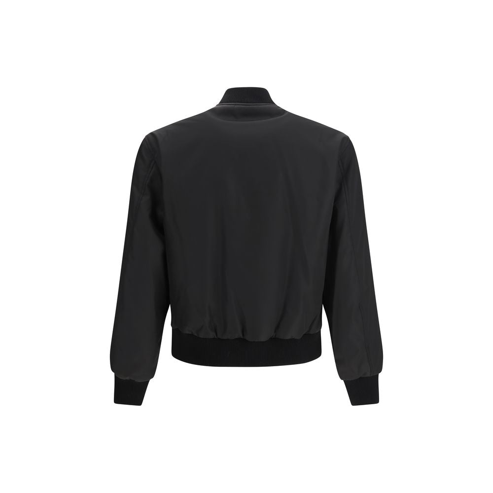 Versace Black Polyamide Bomber 1728,72470364320,Black,Bombers - Jackets & Coats - Clothing,Clothing,IT48 | M,IT50 | L,IT52 | XL,Jackets & Coats - Clothing,Men,New with tags,Versace