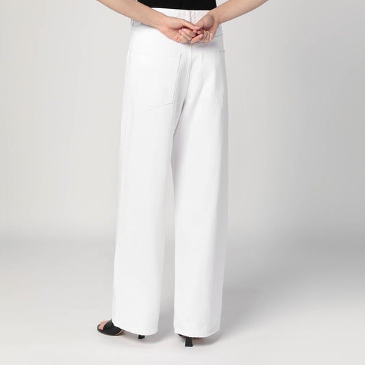 AGOLDE Wide Vana Fold white jeans A2411183/R_AGOLD-MSHAK_311