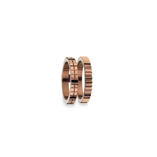 AN JEWELS JEWELRY Mod. AR.R2NS03SBR-8 rose gold rings for elegant fashion