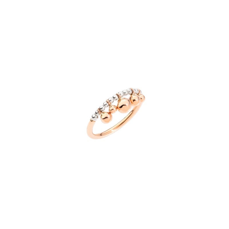Alt Tag: ANELLI DODO MOD. DAC0002BOLLI0009A53 rose gold ring with diamond accents