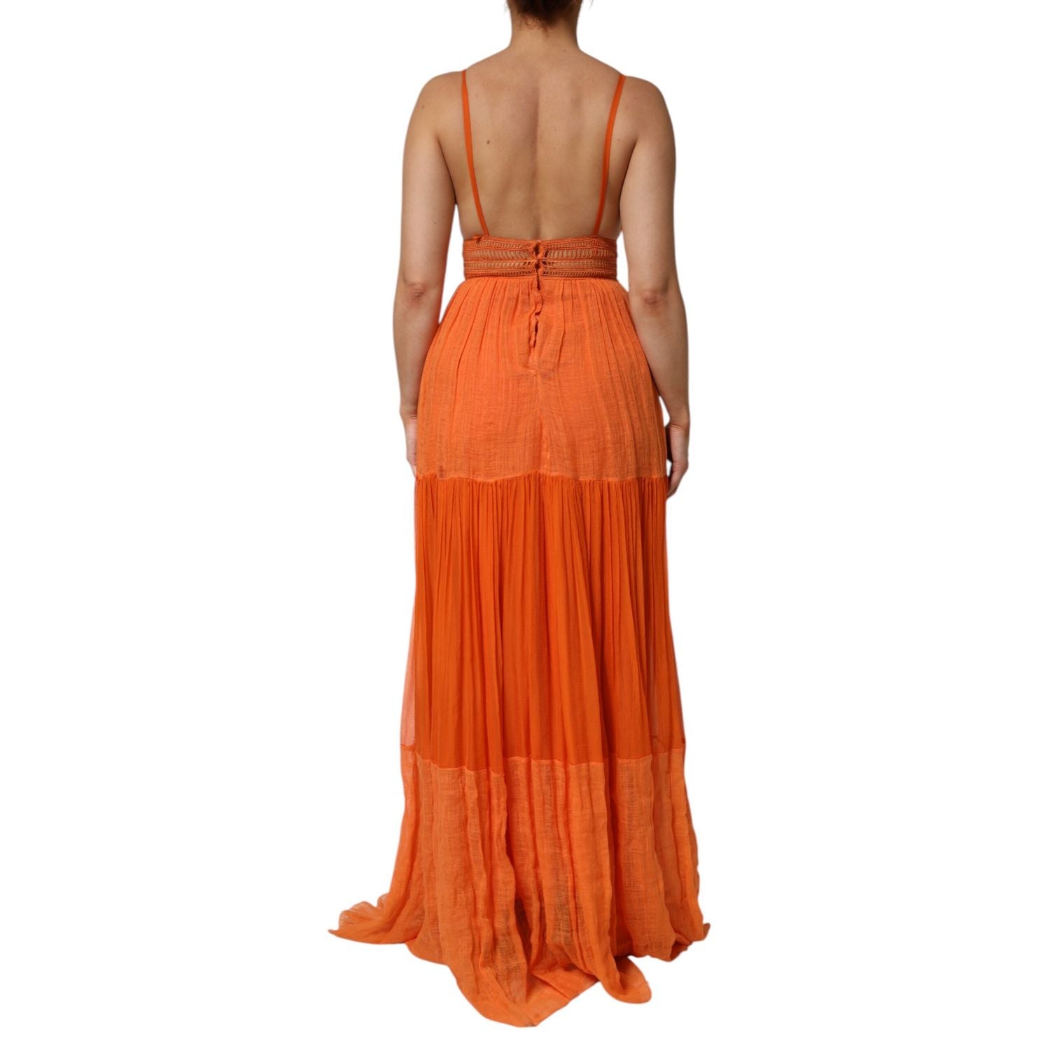 Front view with bag zipped and handles upright.