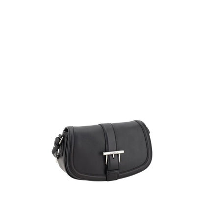 Alexander McQueen Black T-bar Shoulder Bag